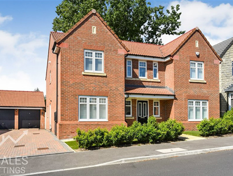 An image of a new build house.