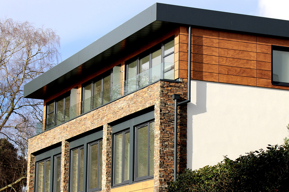 An image of a modern looking house.