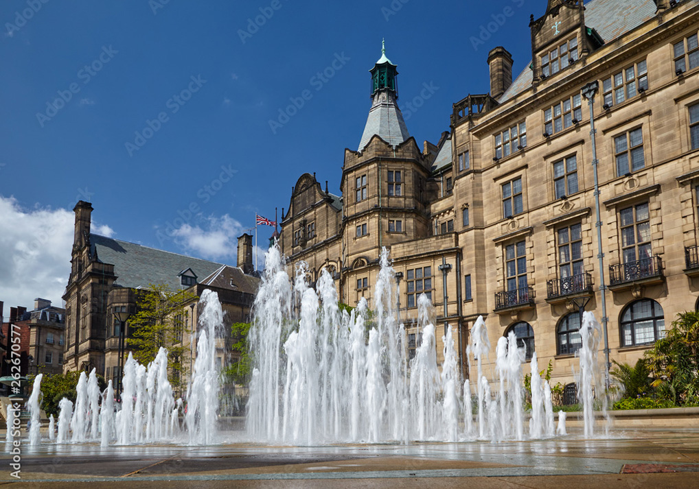 An image of Sheffield city centre.