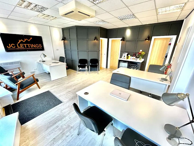 An mage of the offices of JC Sales & Lettings.